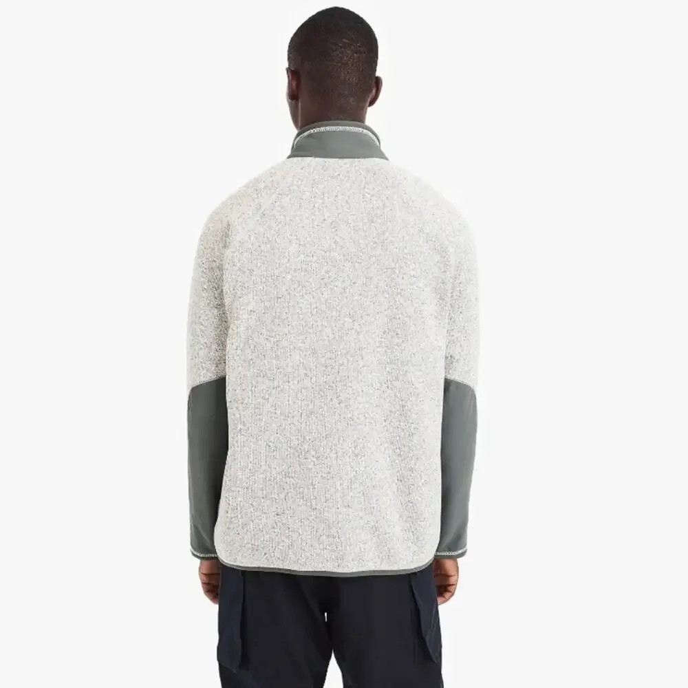 J. Crew Classic Fit Full Zip Fleece Sweater Jacket size Large